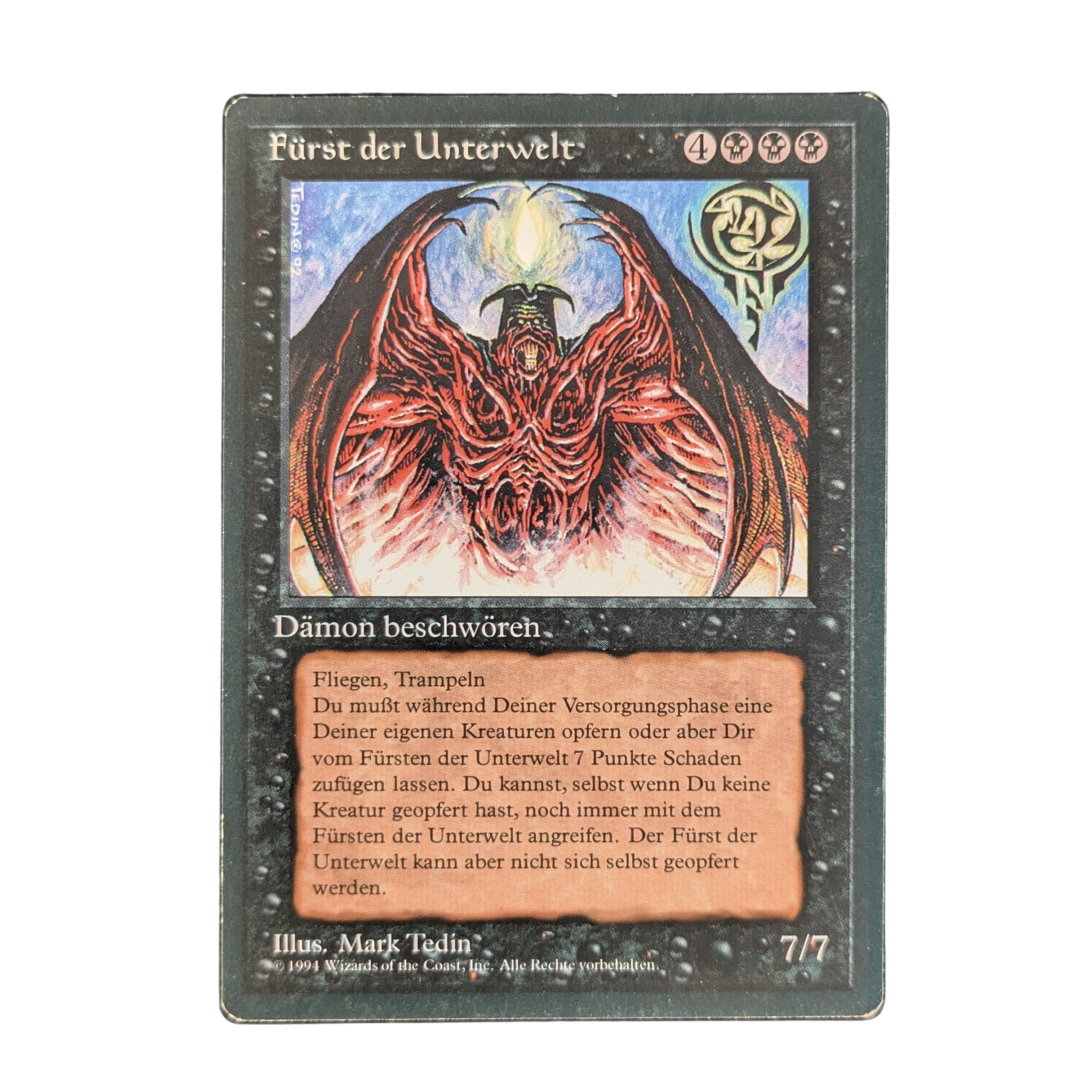 MTG Singles - Lord of the Pit - Foreign Black Bordered - German -
