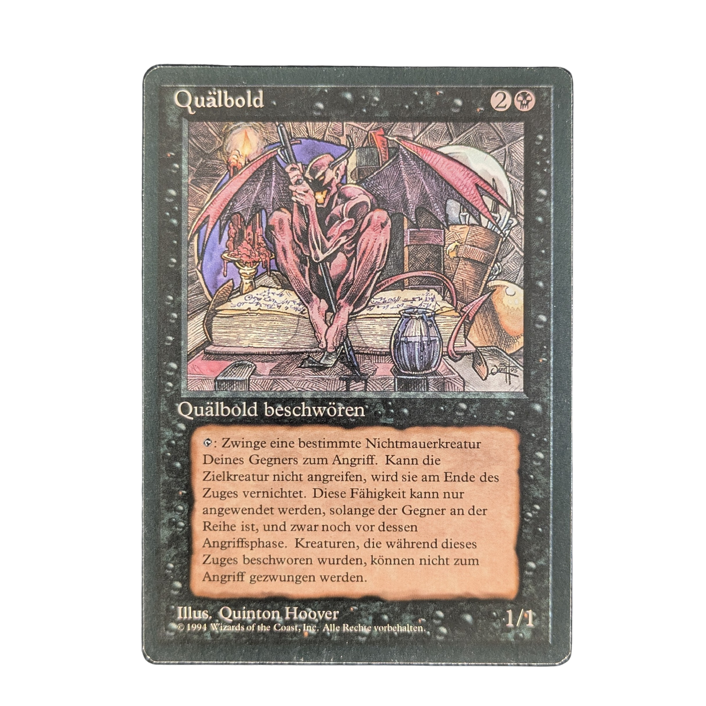 MTG Singles - Nettling Imp - Foreign Black Bordered - German -