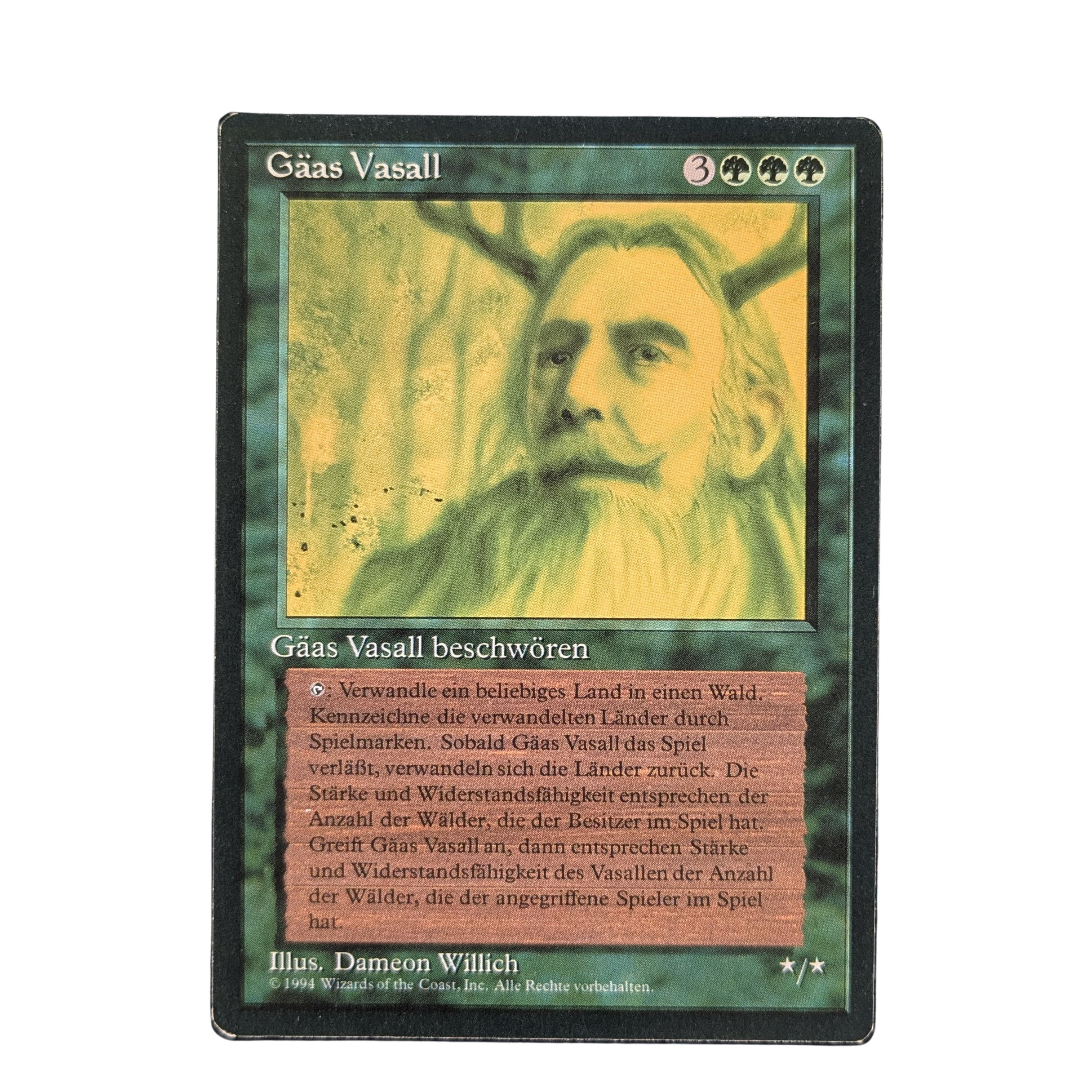 MTG Singles - Gaea's Liege - Foreign Black Bordered - German -