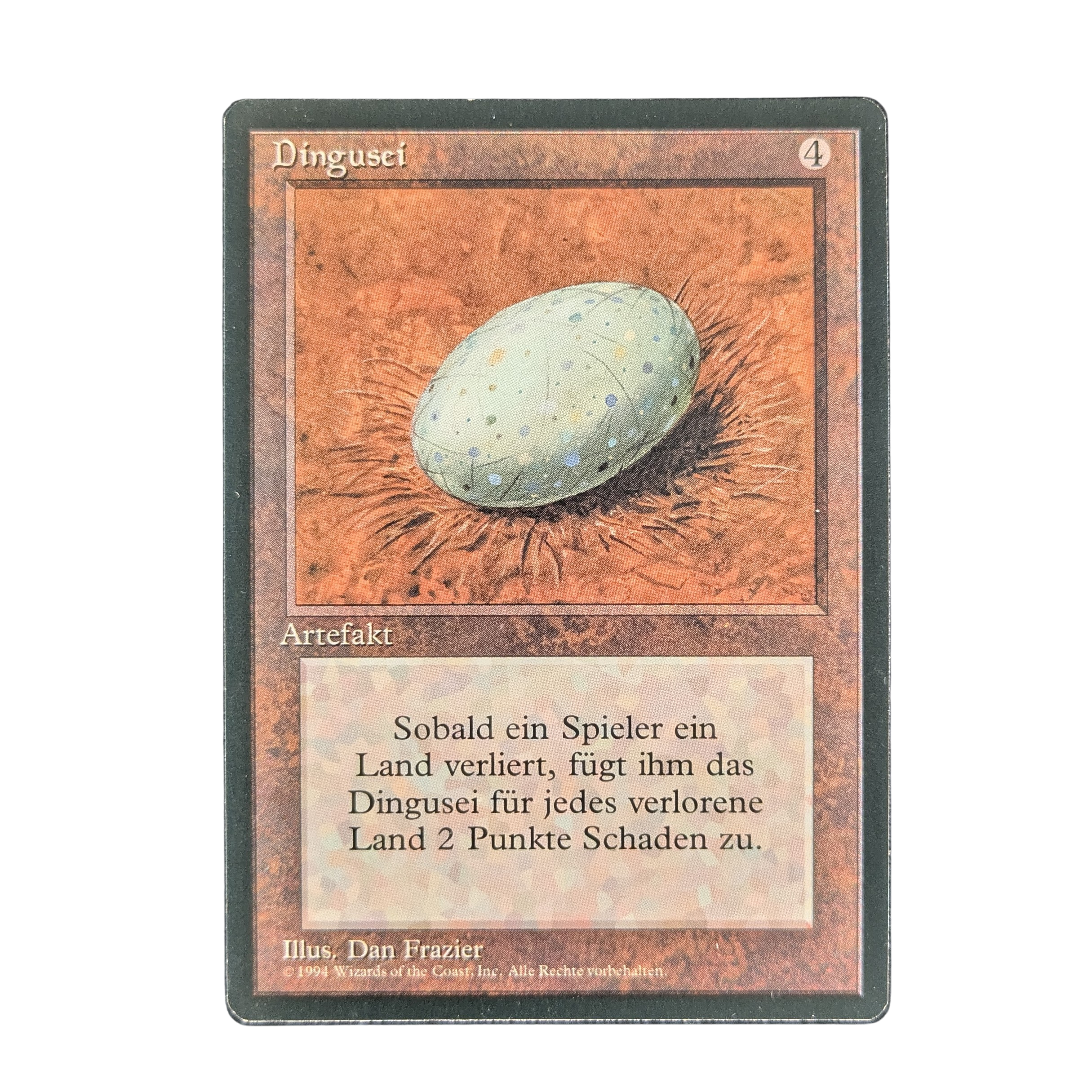 MTG Singles - Dingus Egg - Foreign Black Bordered - German -