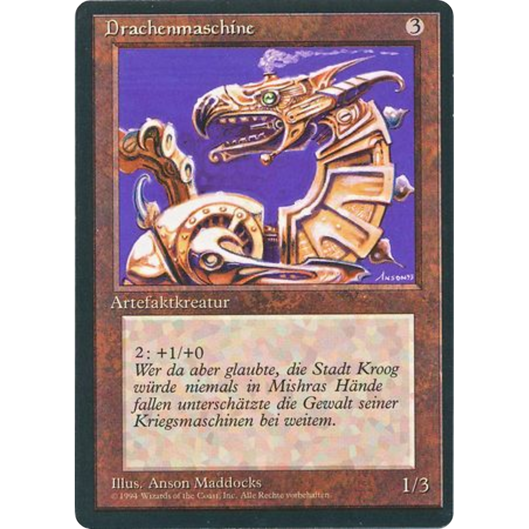 MTG Singles - Dragon Engine - Foreign Black Bordered - German - Regular