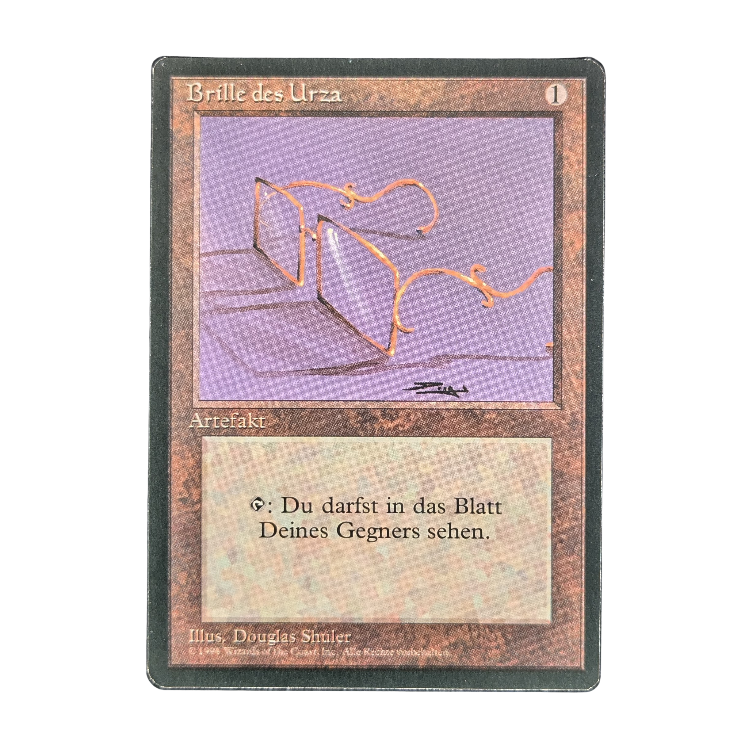MTG Singles - Glasses of Urza - Foreign Black Bordered - German -