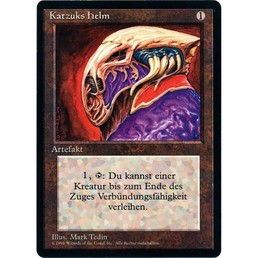 MTG Singles - Helm of Chatzuk - Foreign Black Bordered - German - Regular