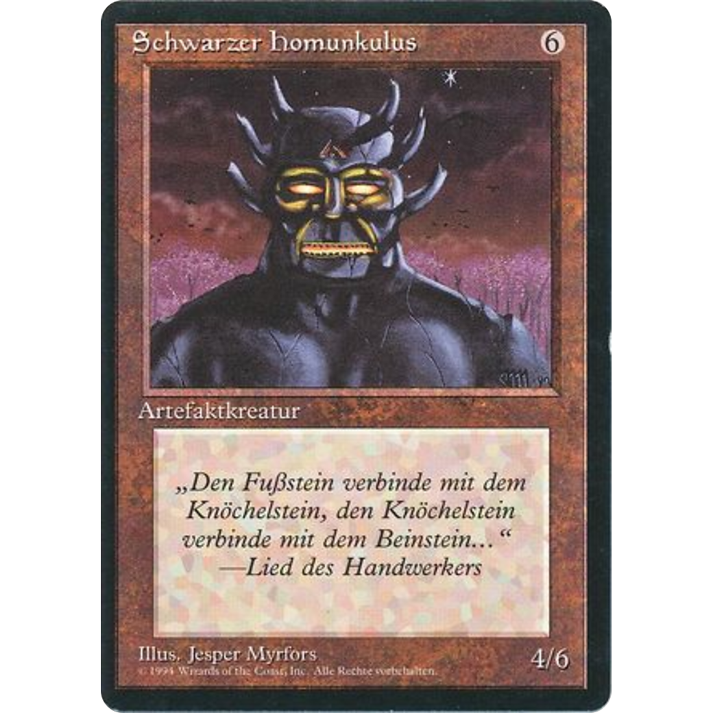 MTG Singles - Obsianus Golem - Foreign Black Bordered - German - Regular