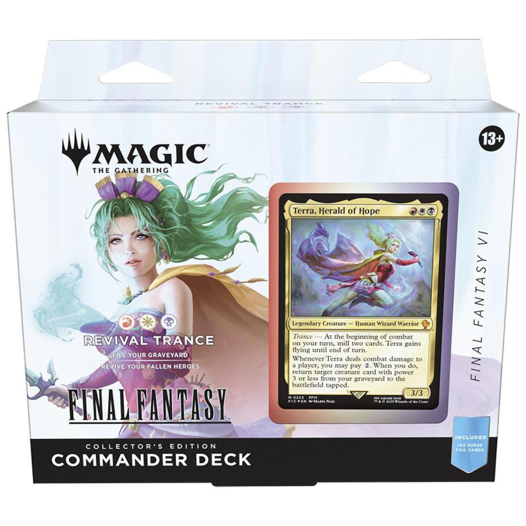 MTG Sealed Product - Final Fantasy Commander Deck Revival Trance Collectors Edition - English