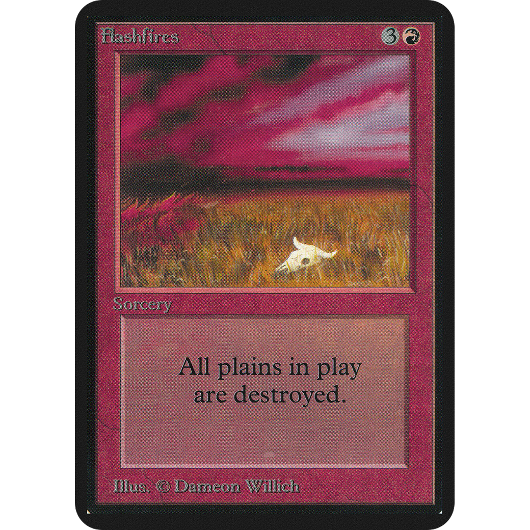 MTG Singles - Flashfires - Alpha - NM