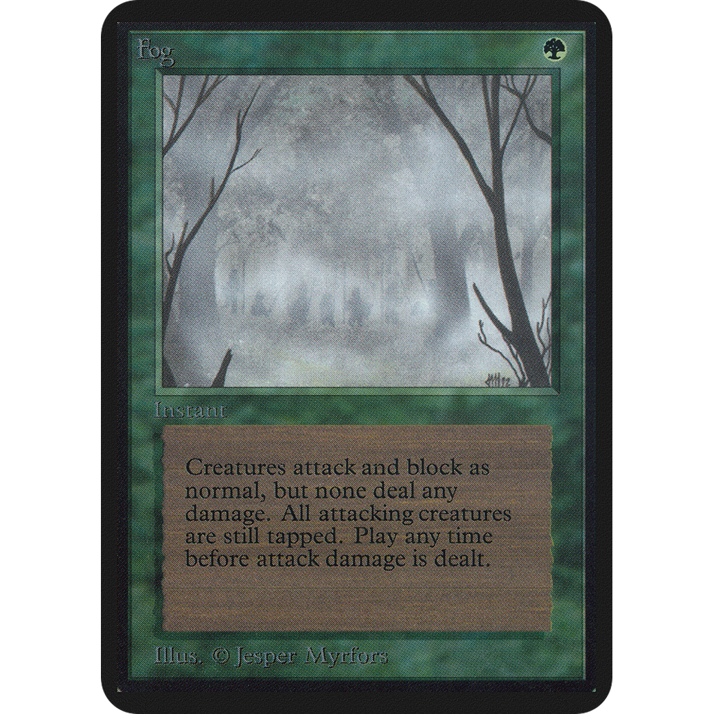 MTG Singles - Fog - Alpha - NM