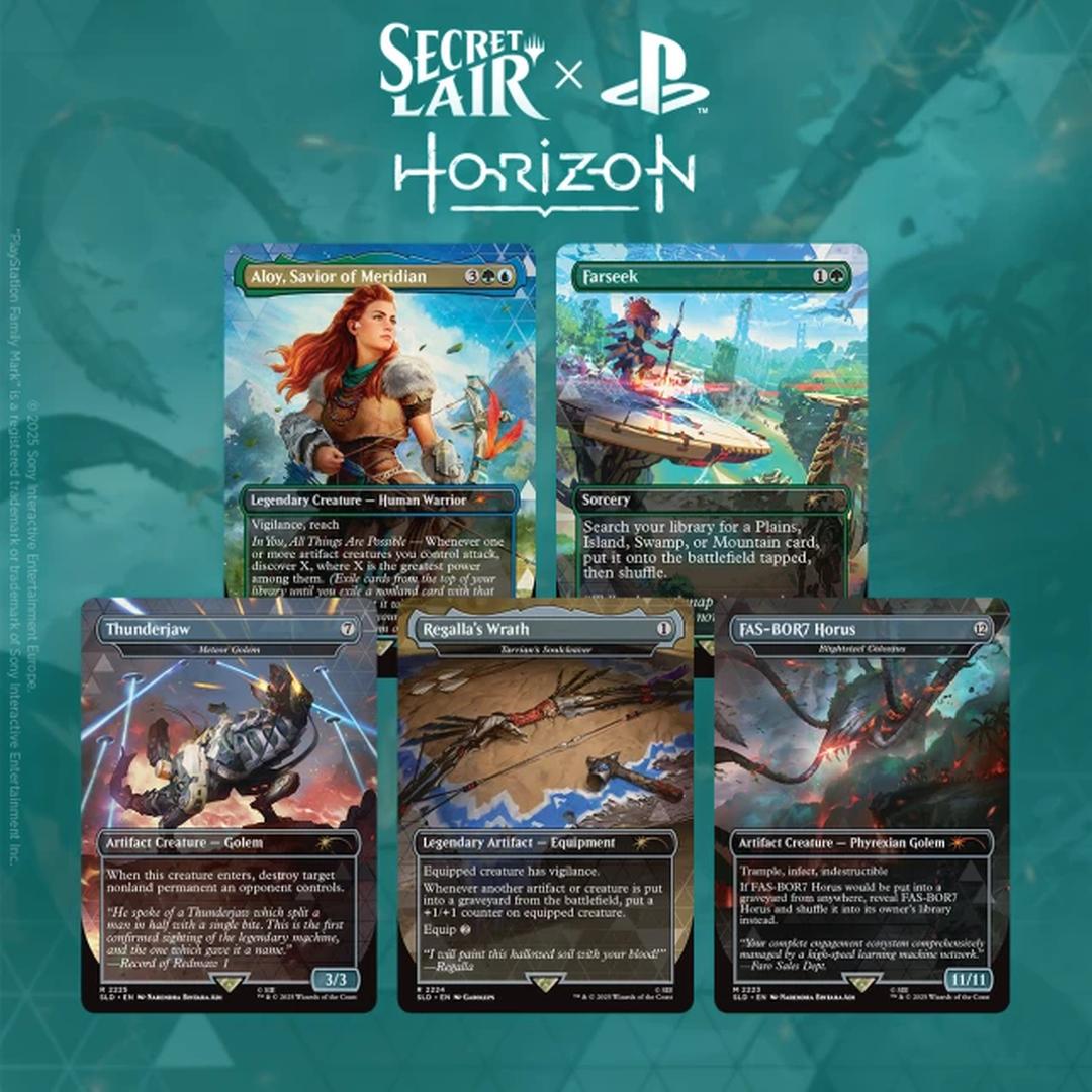 MTG Sealed Product - Secret Lair x Playstation Superdrop Secret Lair Horizon: Into the Forbidden West - English