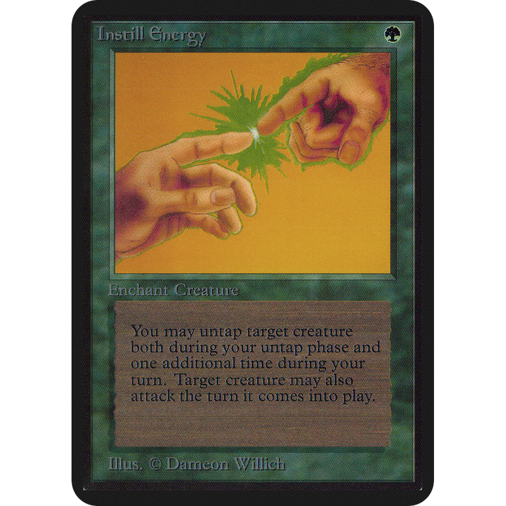 MTG Singles - Instill Energy - Alpha - NM