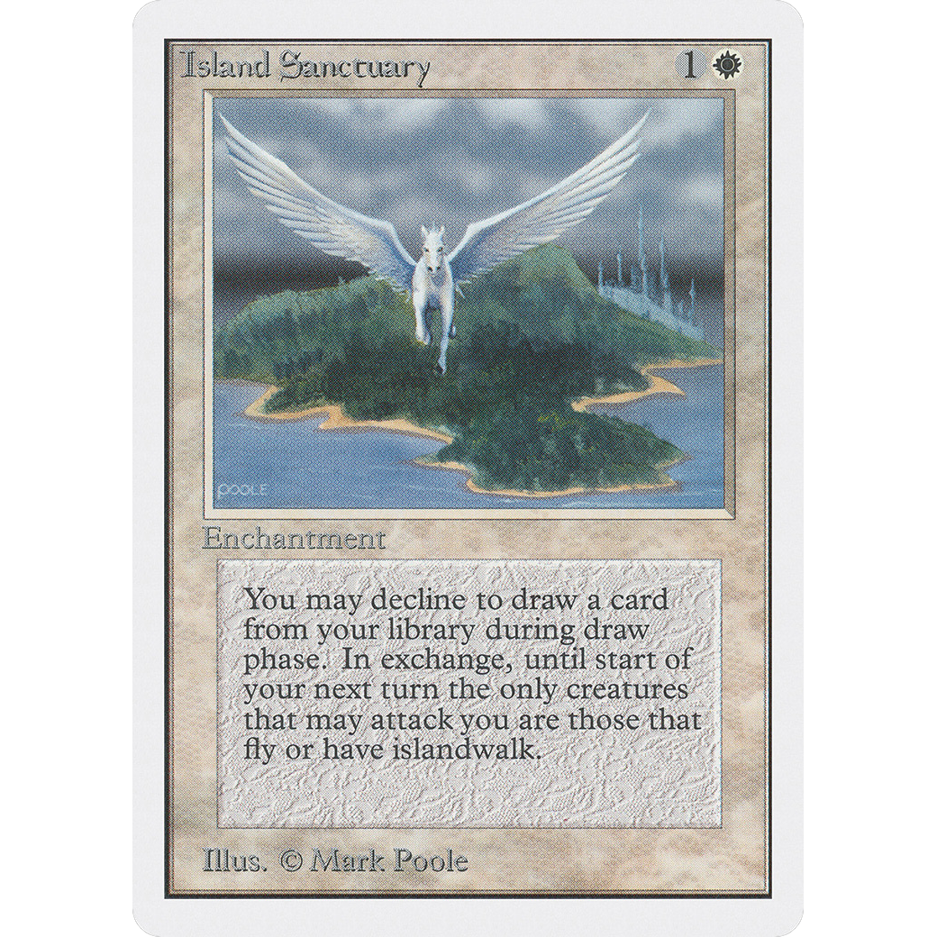 MTG Singles - Island Sanctuary - Unlimited - NM