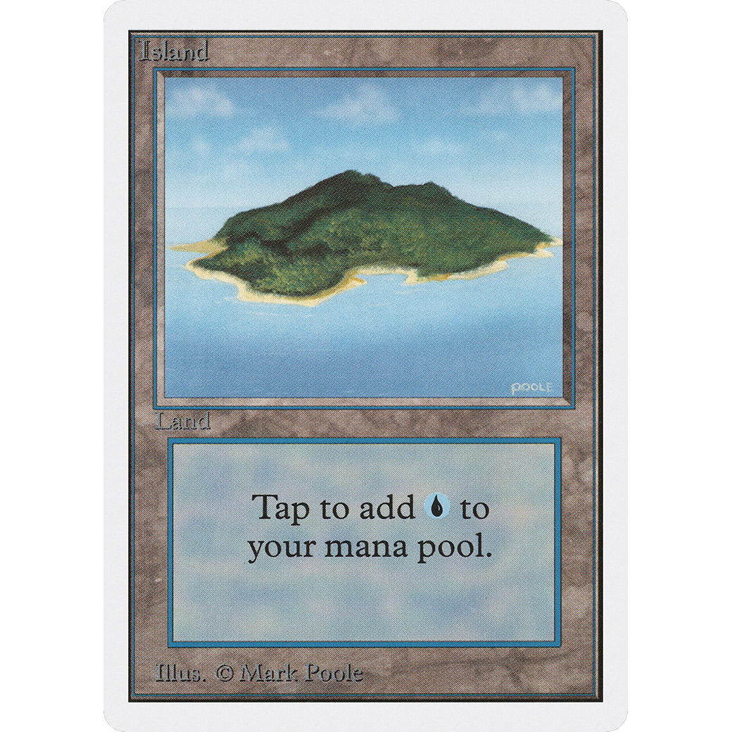 MTG Singles - Island (V.2) - Unlimited - NM