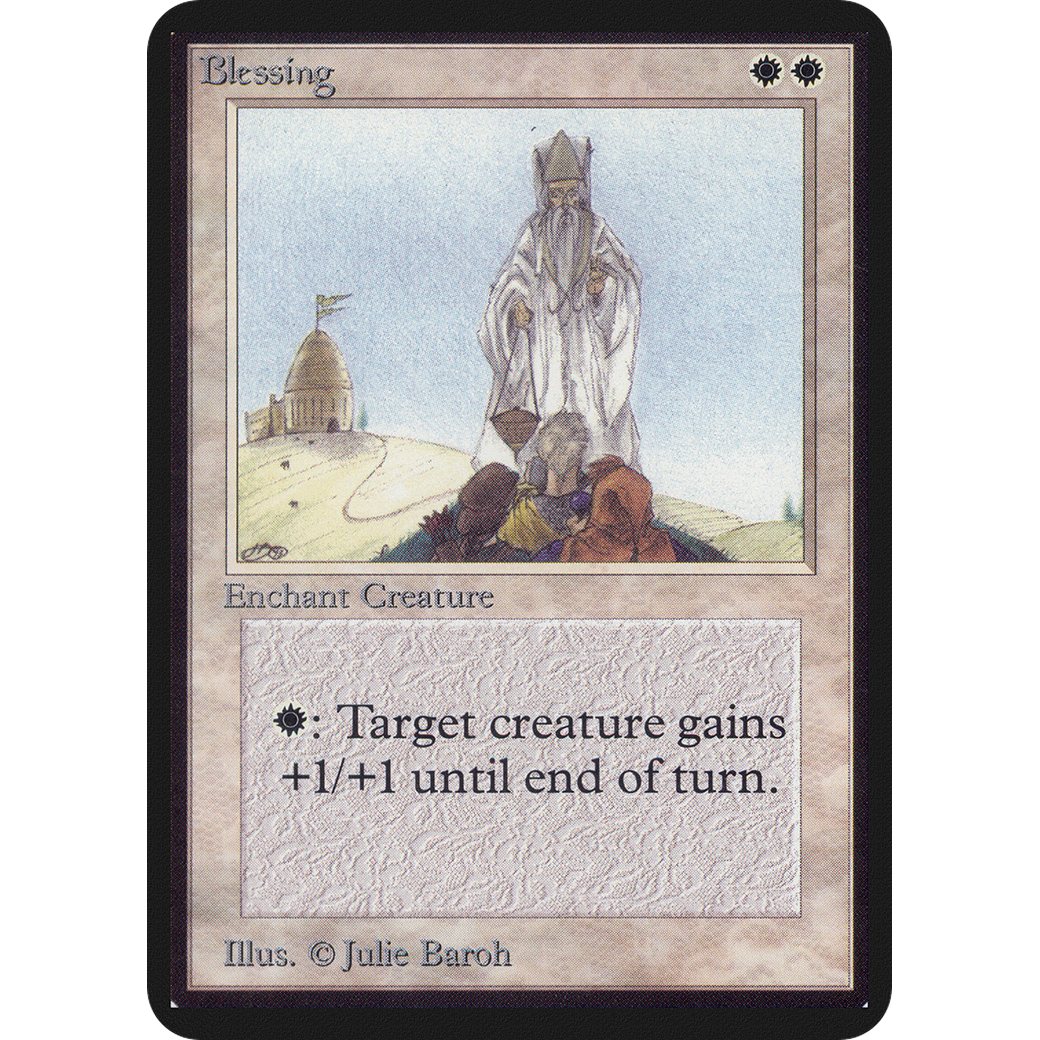 MTG Singles - Blessing - Alpha -