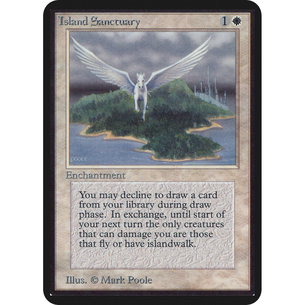 MTG Singles - Island Sanctuary - Alpha -