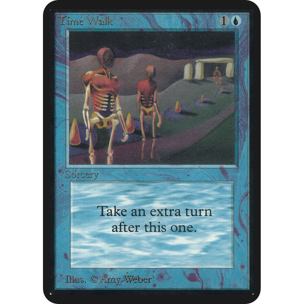 MTG Singles - Time Walk - Alpha -