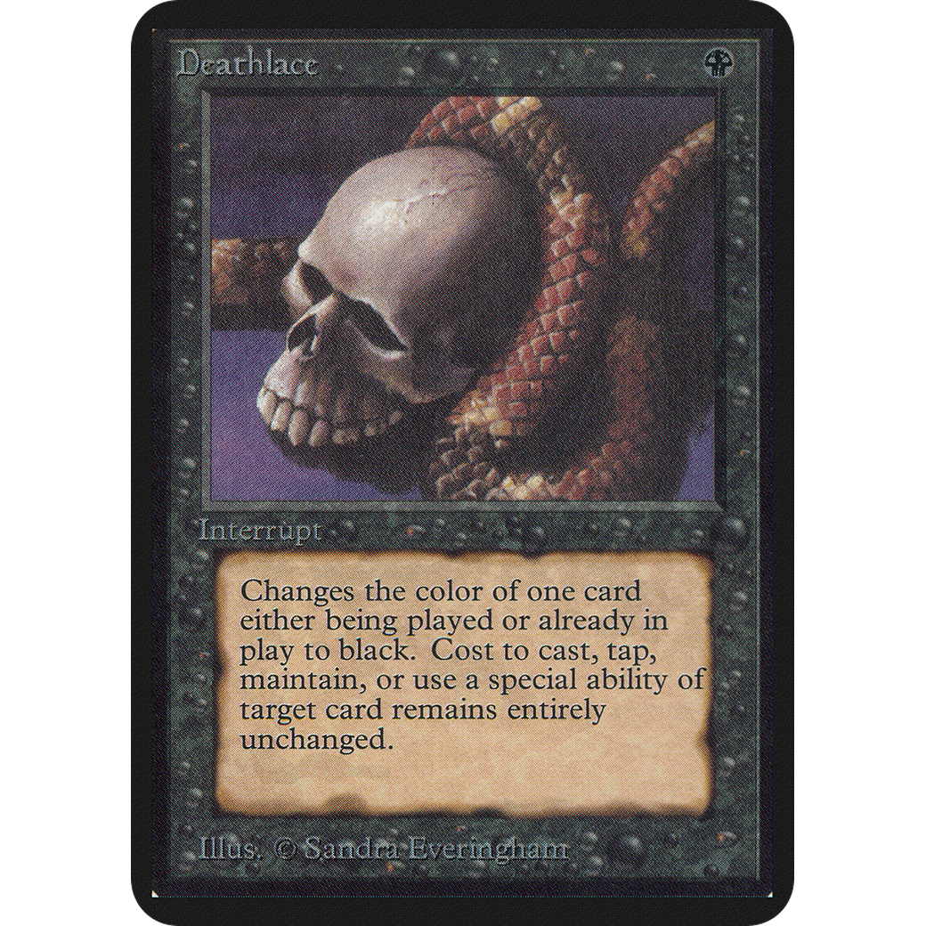 MTG Singles - Deathlace - Alpha -