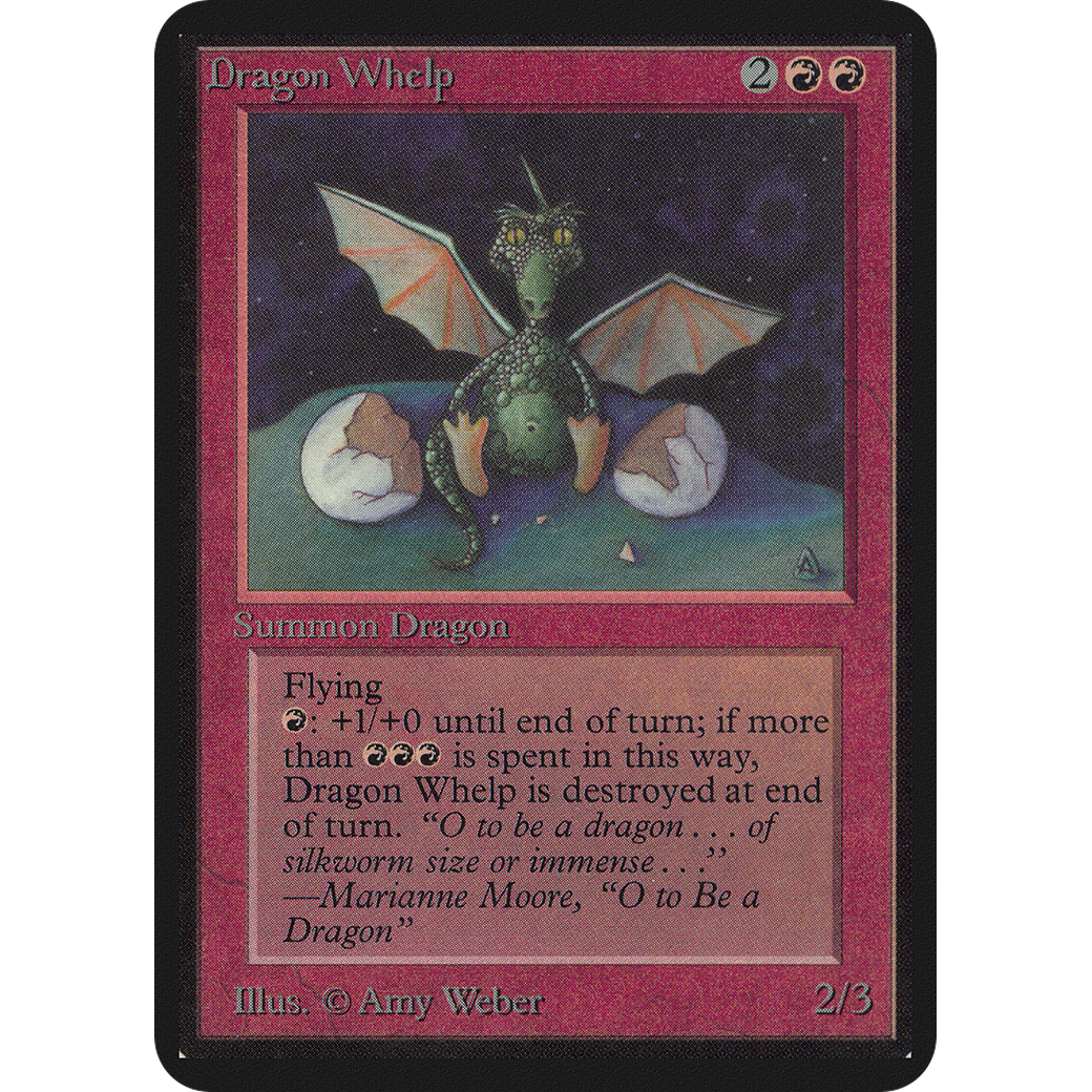 MTG Singles - Dragon Whelp - Alpha -