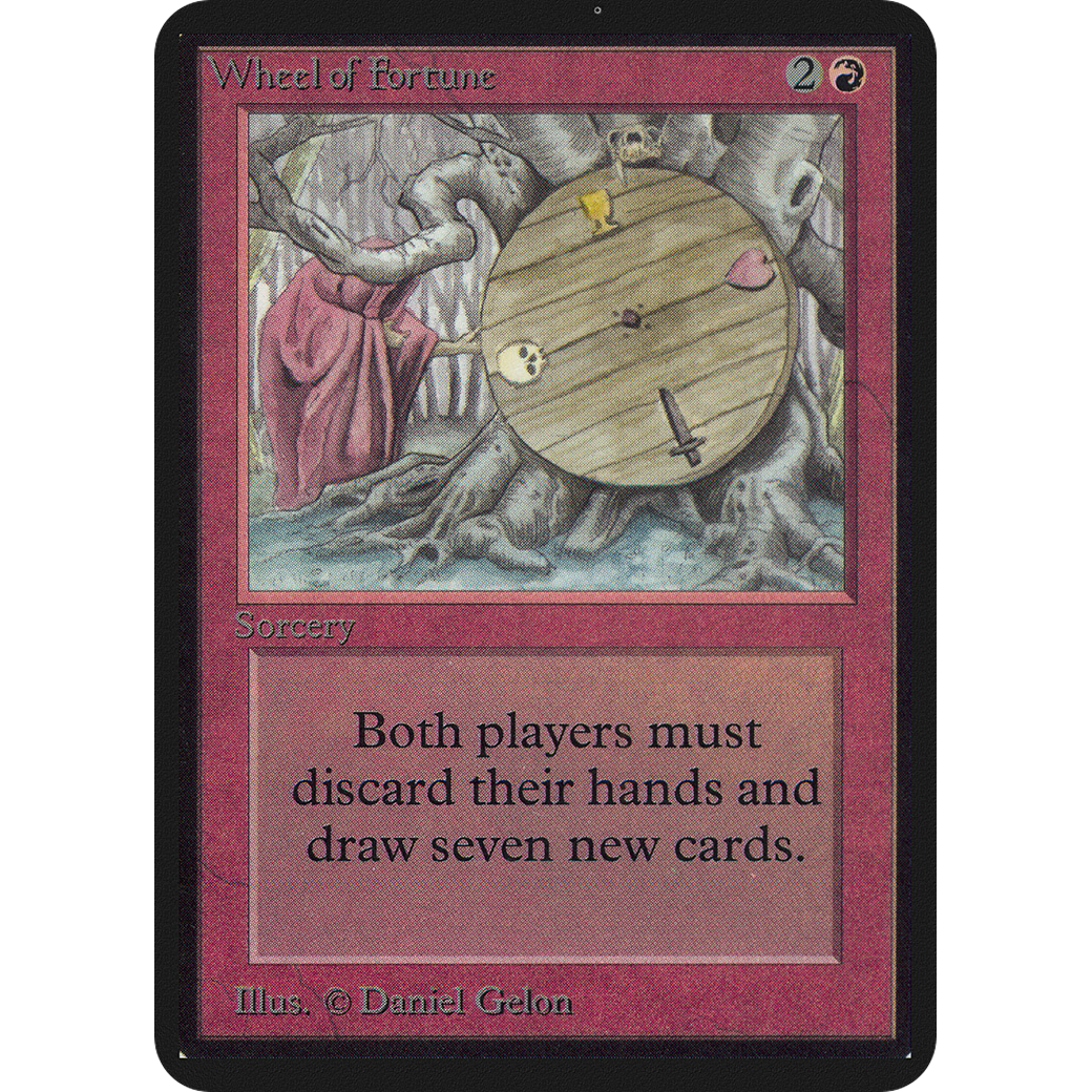 MTG Singles - Wheel of Fortune - Alpha -