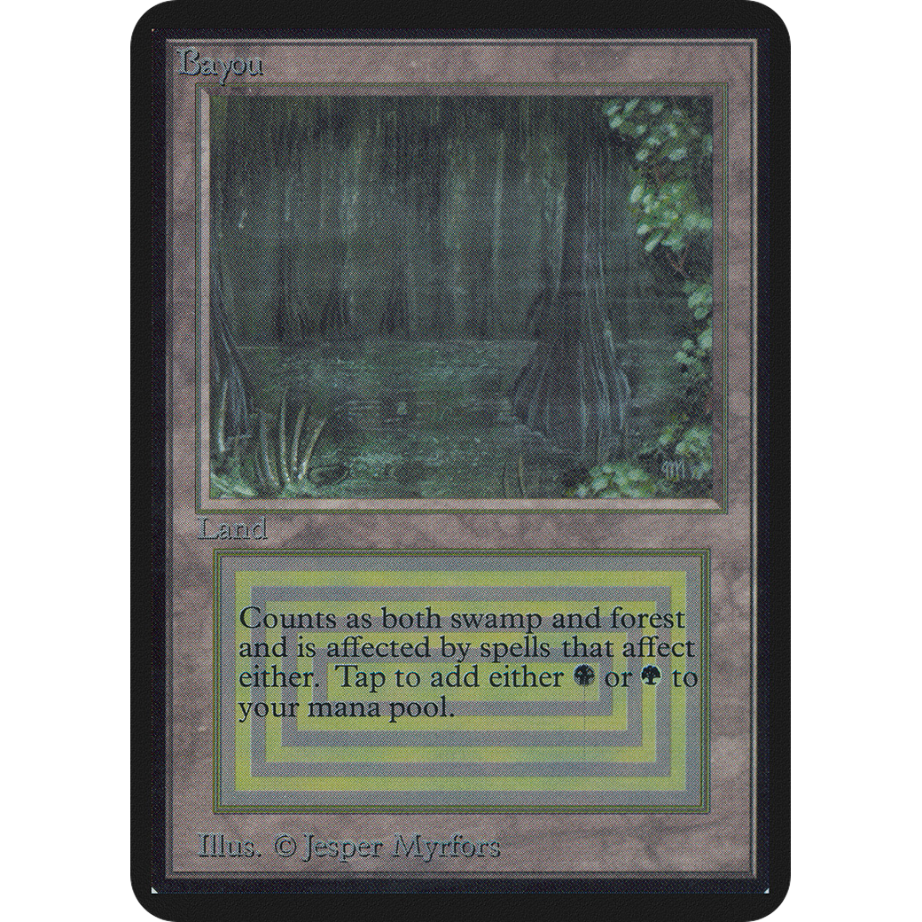 MTG Singles - Bayou - Alpha -