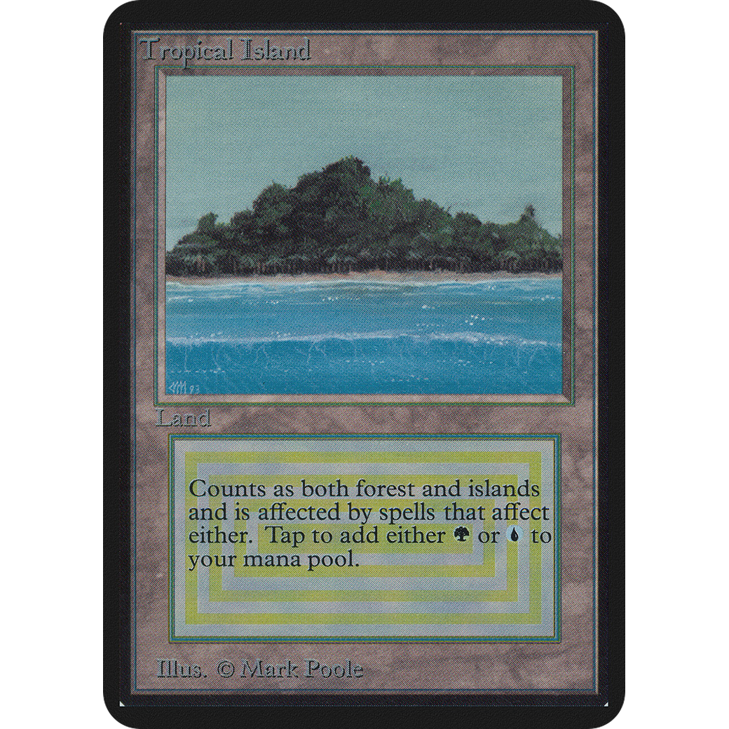 MTG Singles - Tropical Island - Alpha -