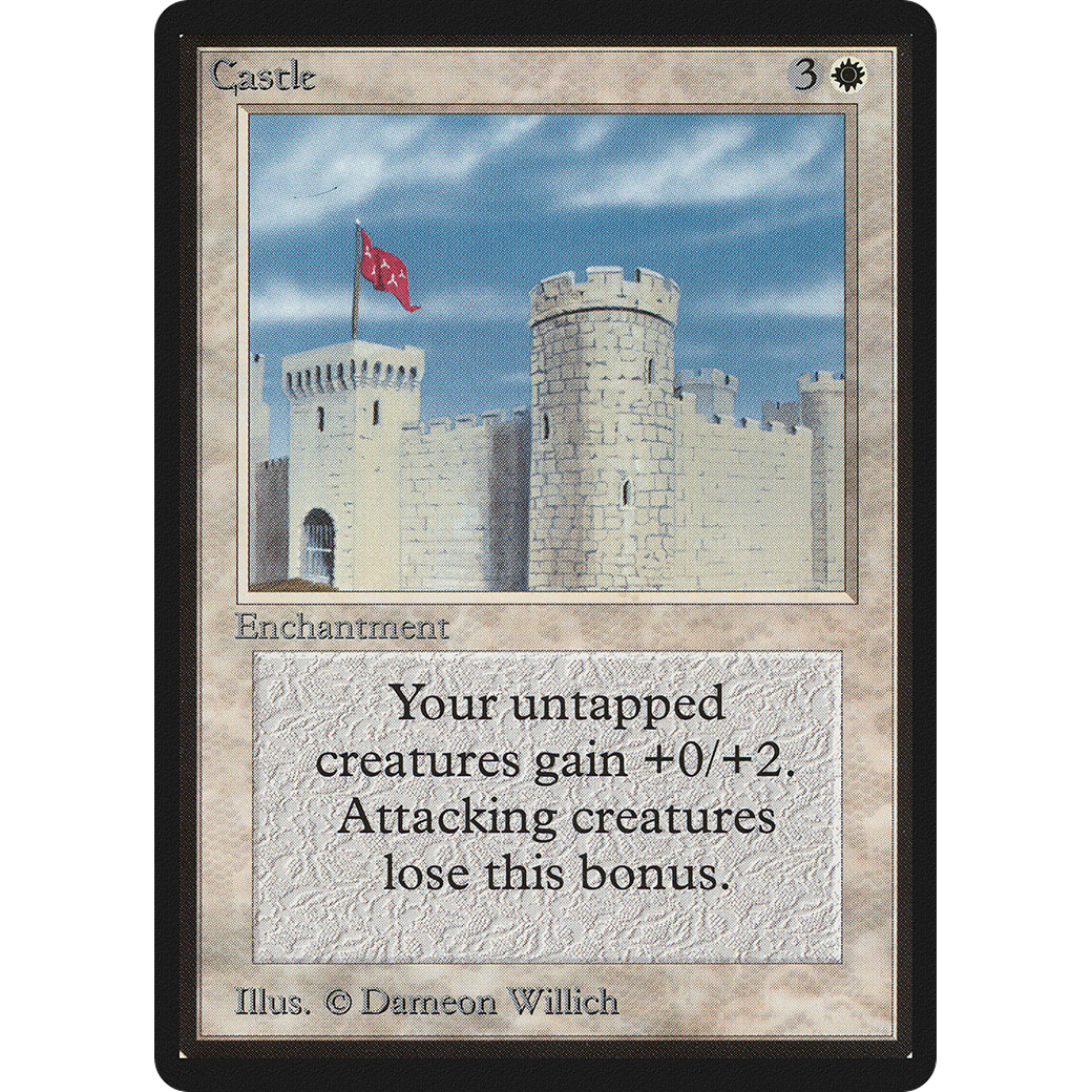 MTG Singles - Castle - Beta - Regular