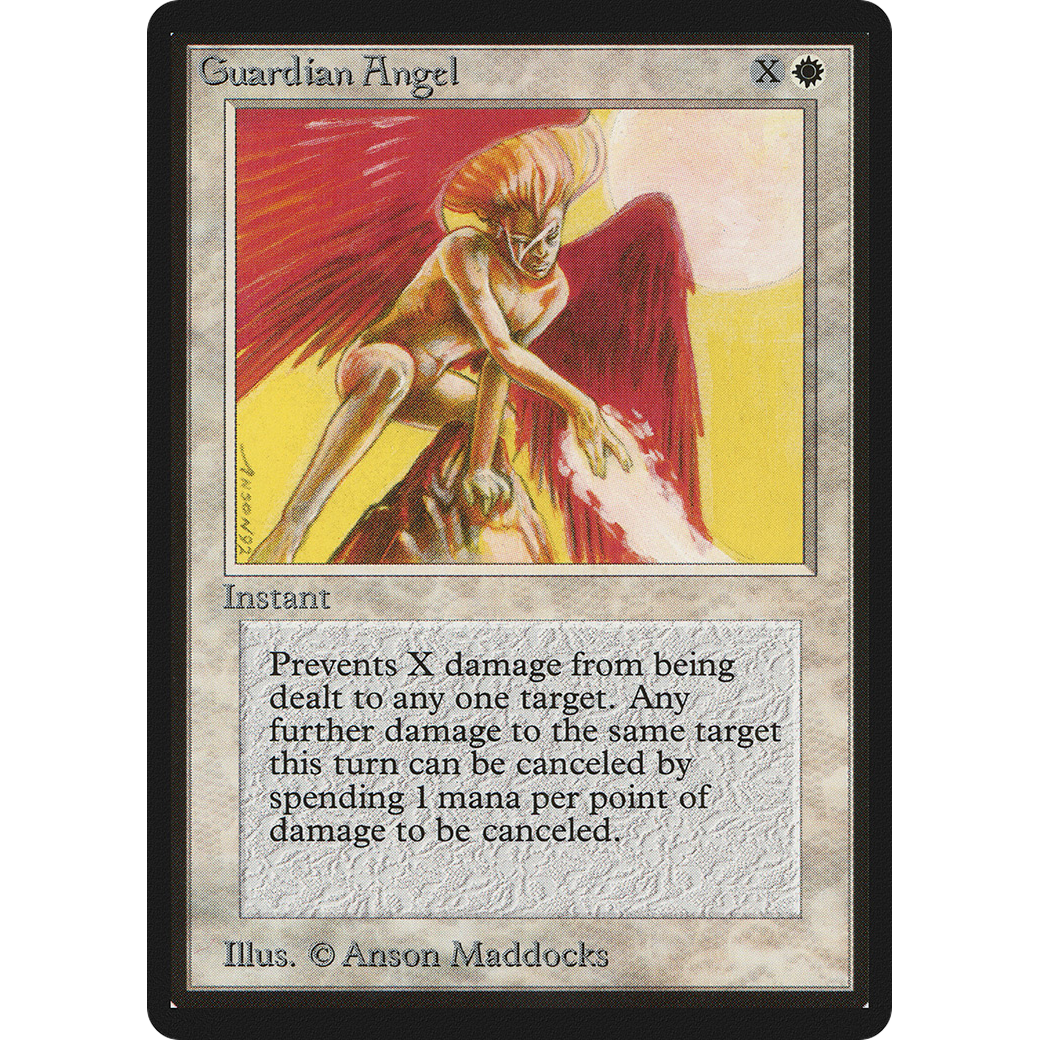 MTG Singles - Guardian Angel - Beta - Regular