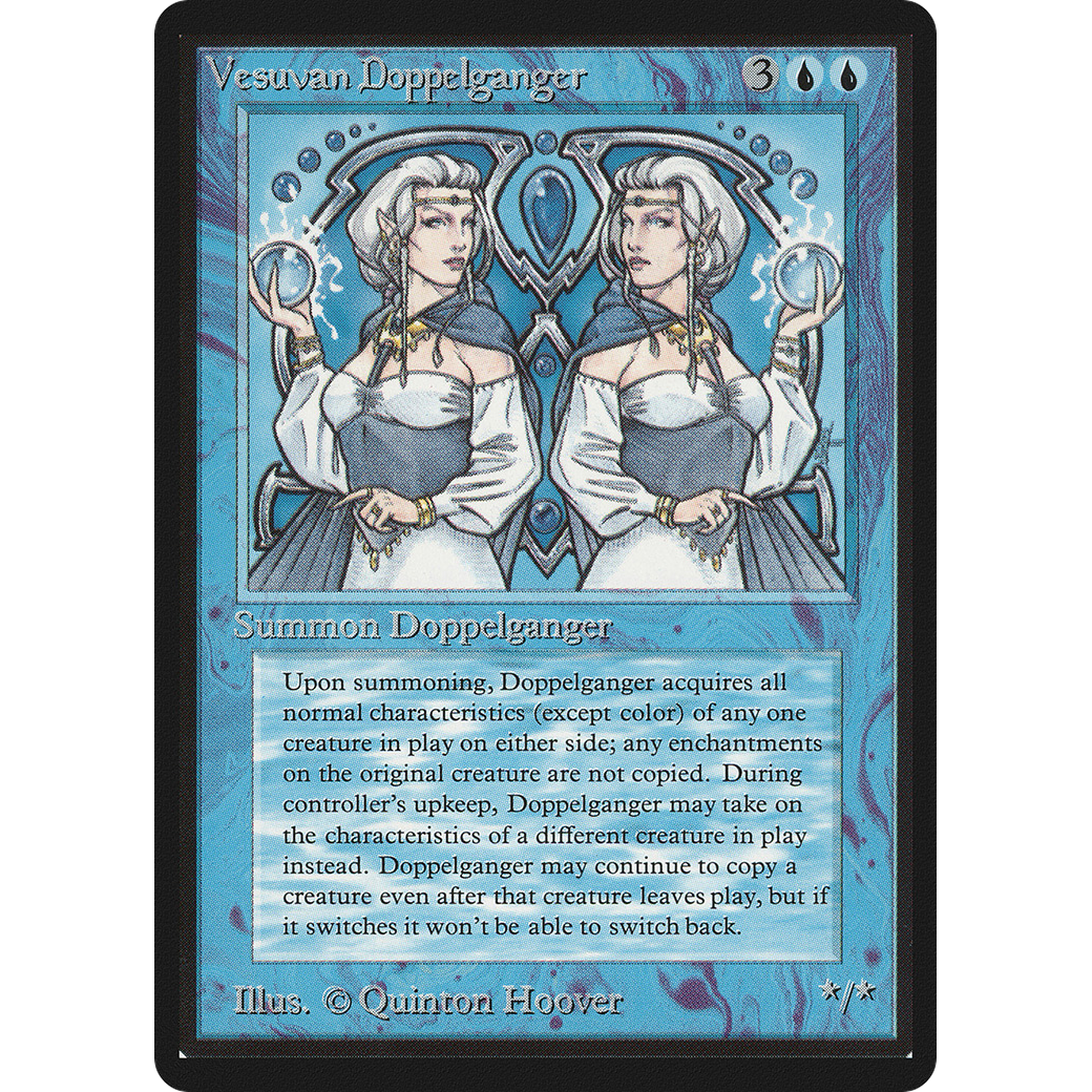 MTG Singles - Vesuvan Doppelganger - Beta -