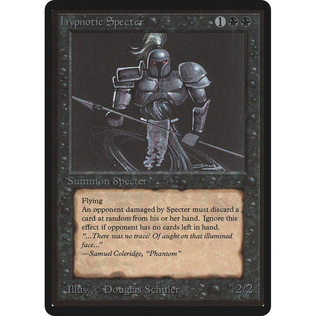 MTG Singles - Hypnotic Specter - Beta -
