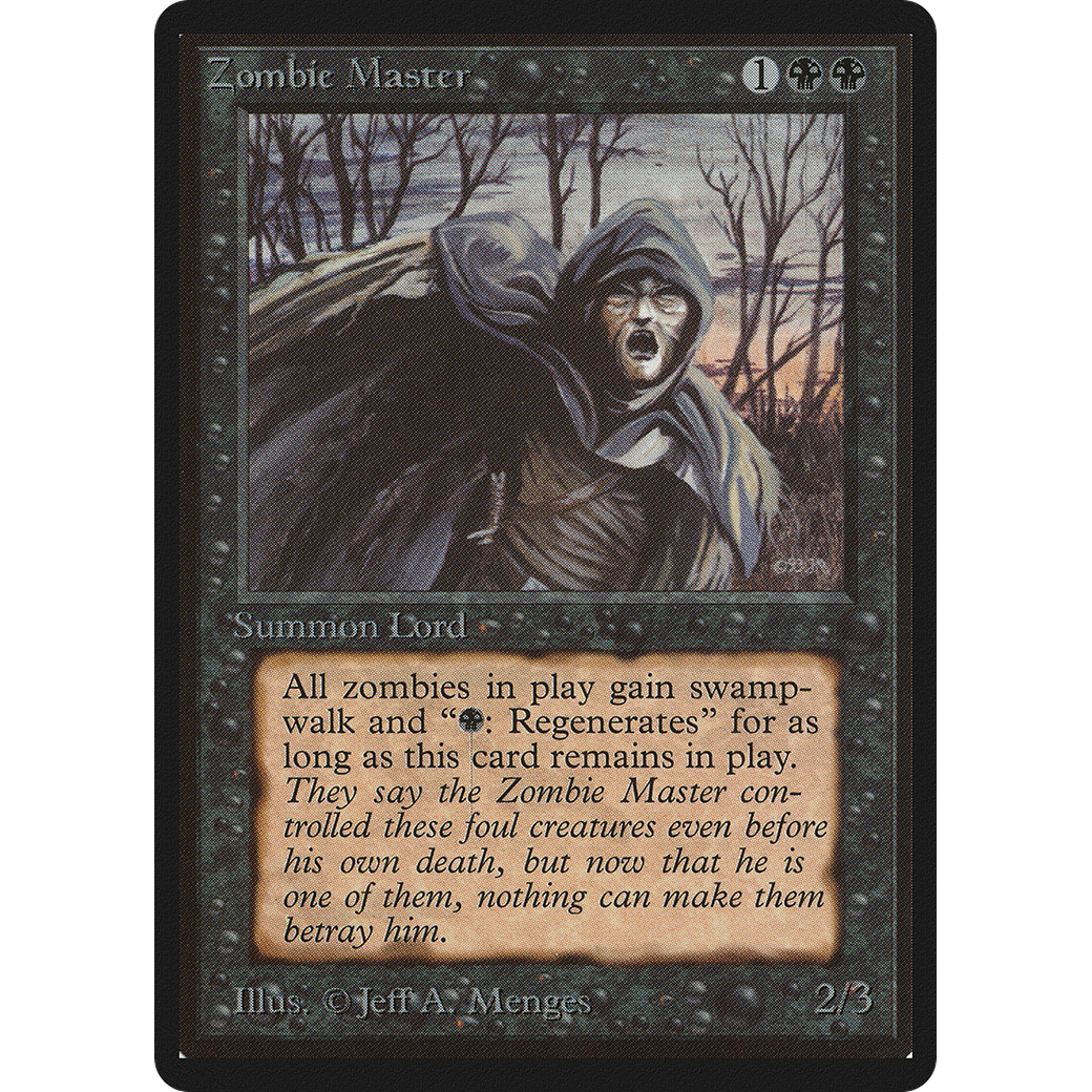 MTG Singles - Zombie Master - Beta -