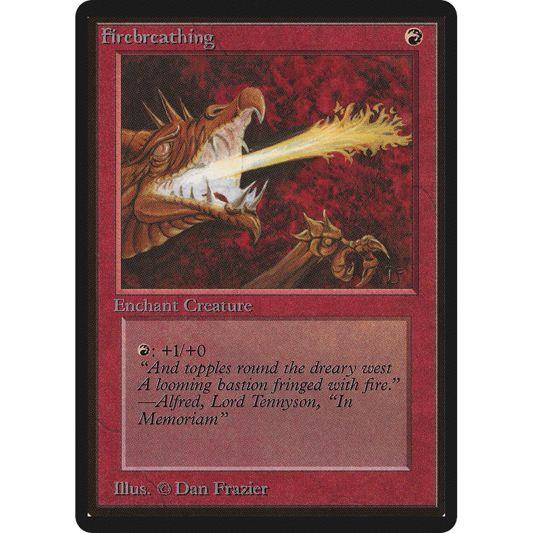 MTG Singles - Firebreathing - Beta - Regular