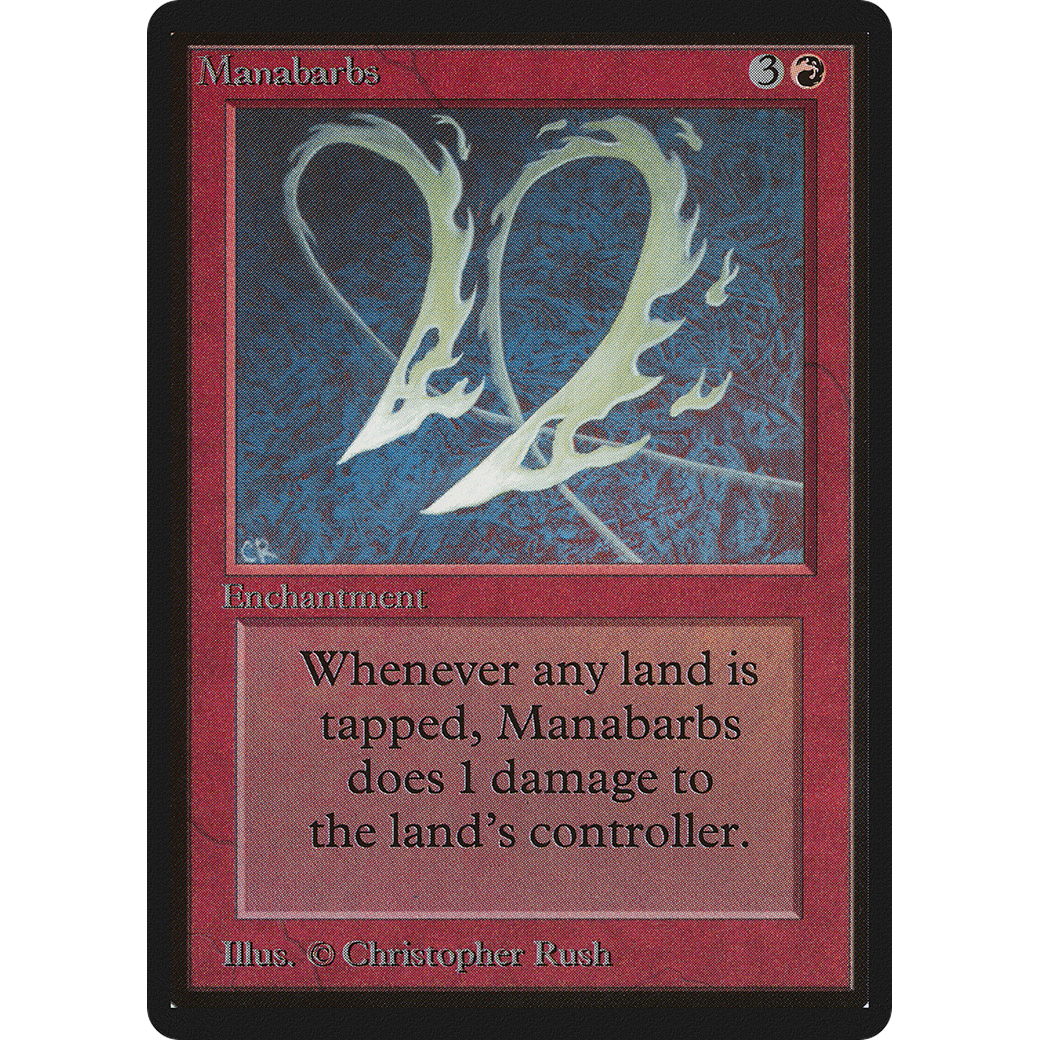 MTG Singles - Manabarbs - Beta -