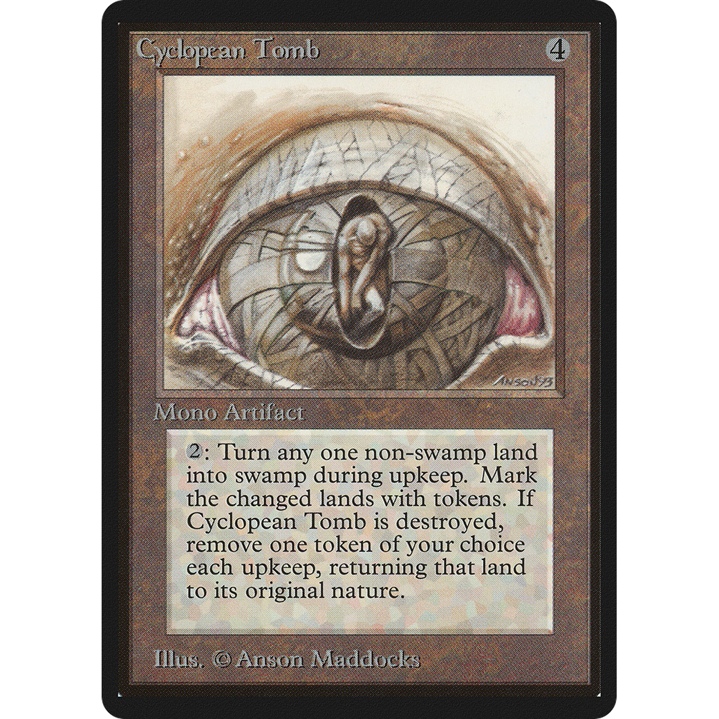 MTG Singles - Cyclopean Tomb - Beta -