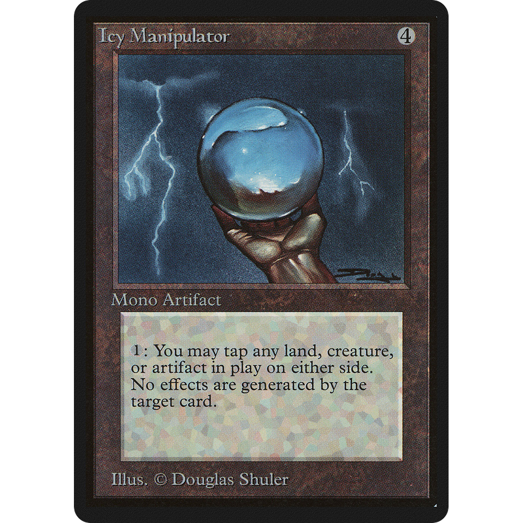 MTG Singles - Icy Manipulator - Beta -
