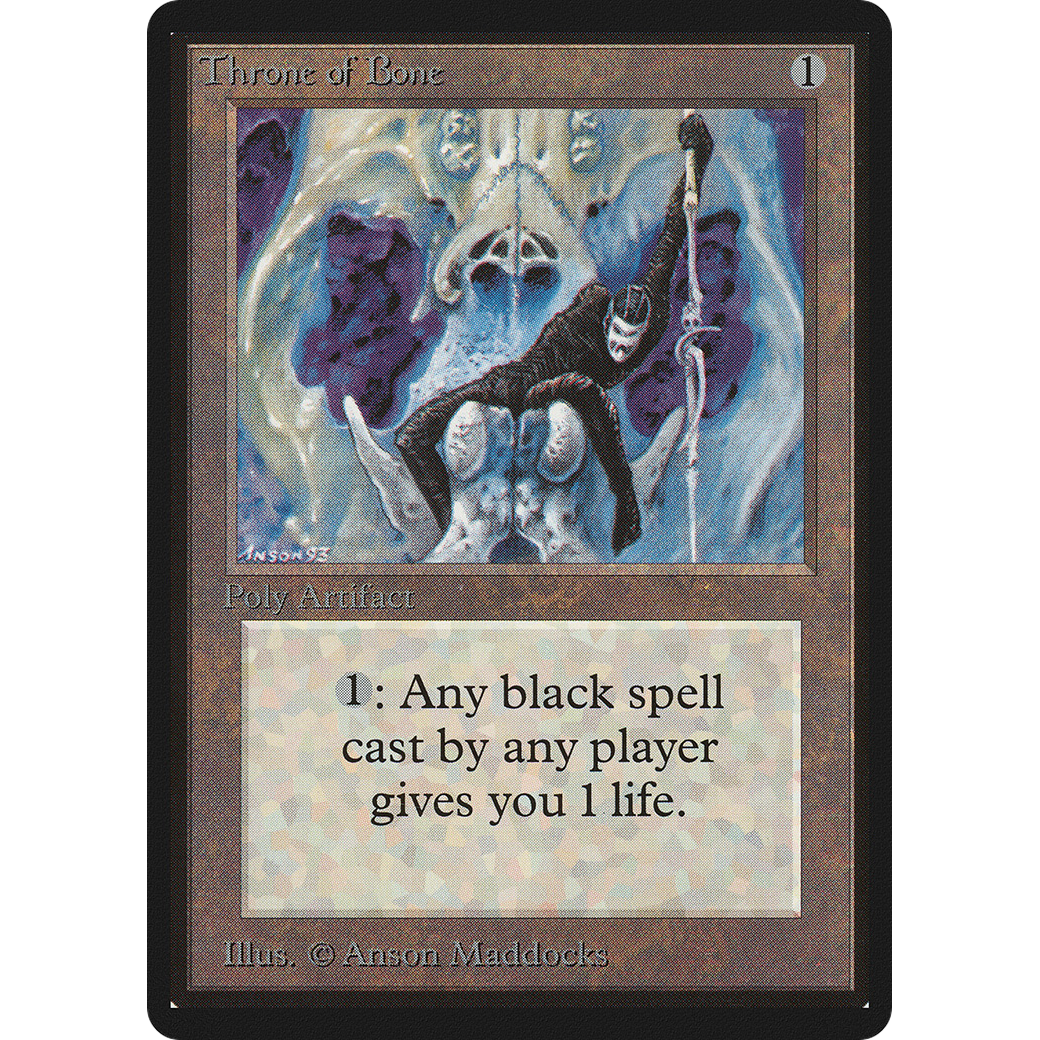 MTG Singles - Throne of Bone - Beta - Regular
