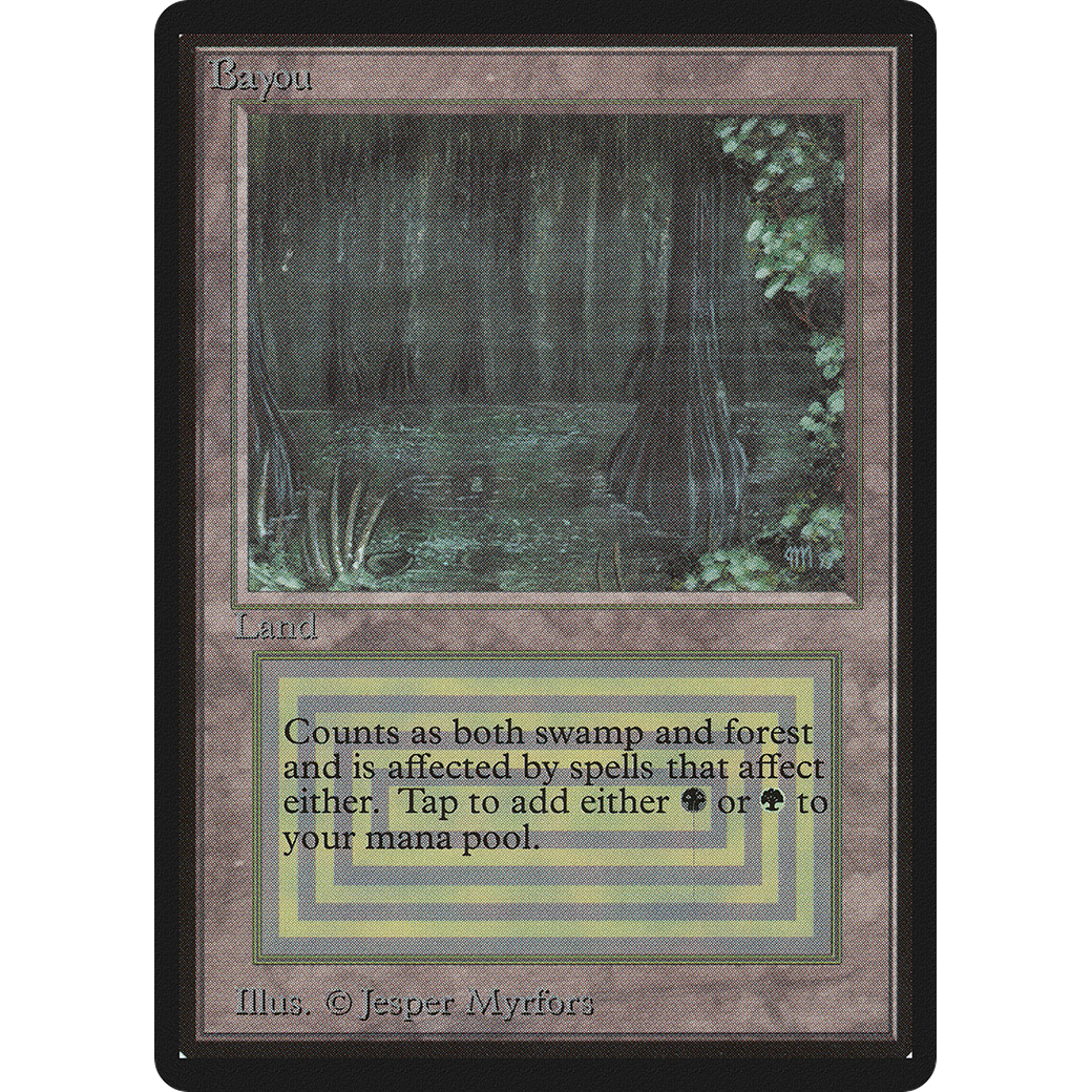 MTG Singles - Bayou - Beta -