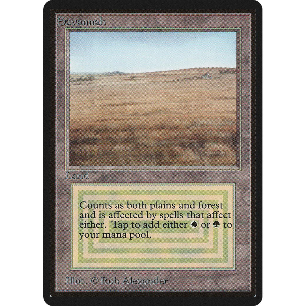 MTG Singles - Savannah - Beta -