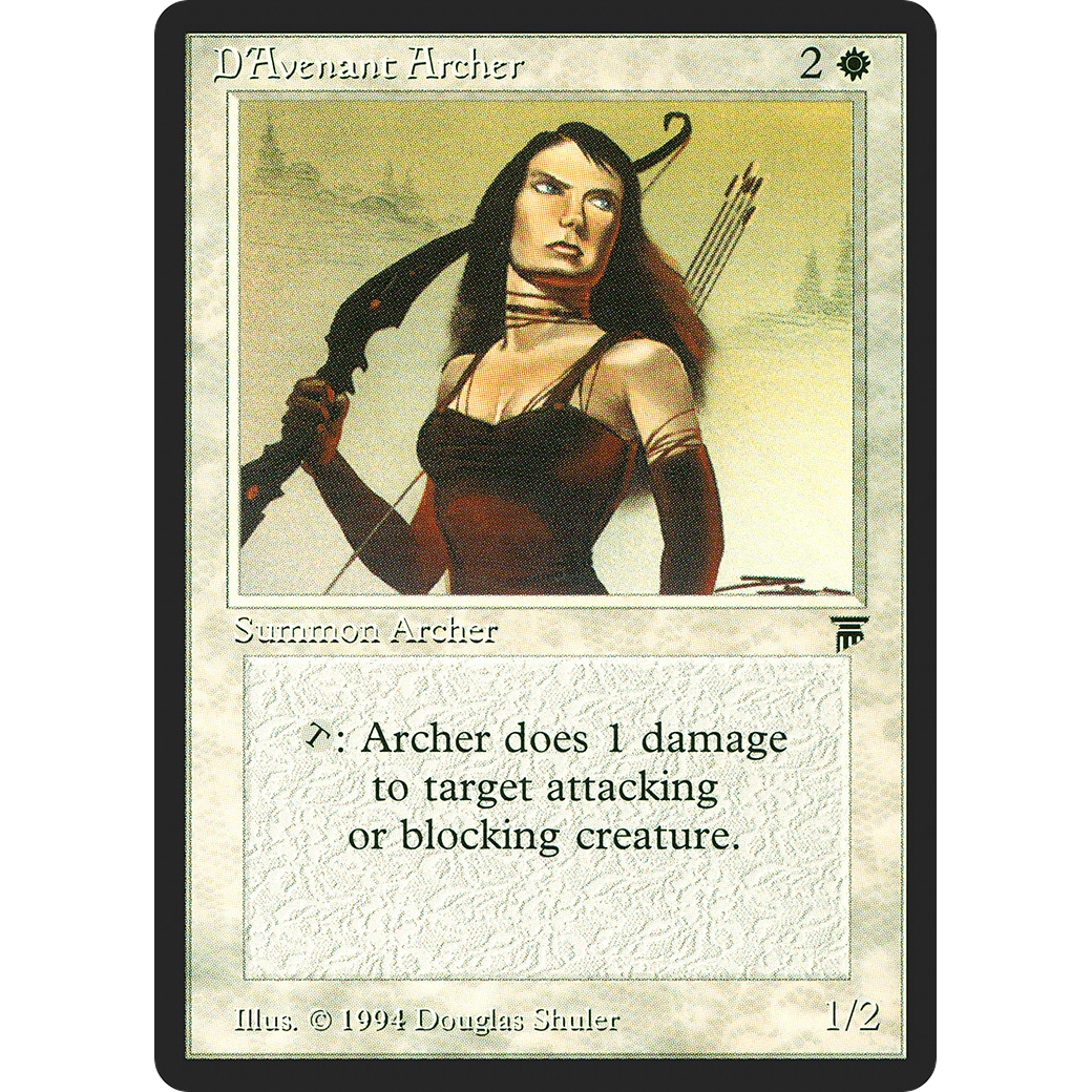 MTG Singles - D'Avenant Archer - Legends - Regular