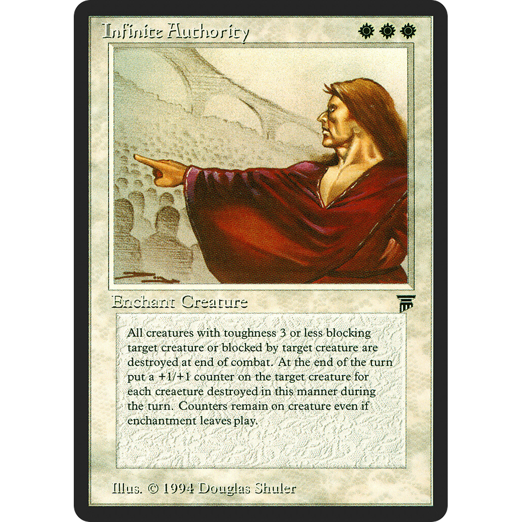 MTG Singles - Infinite Authority - Legends - Regular