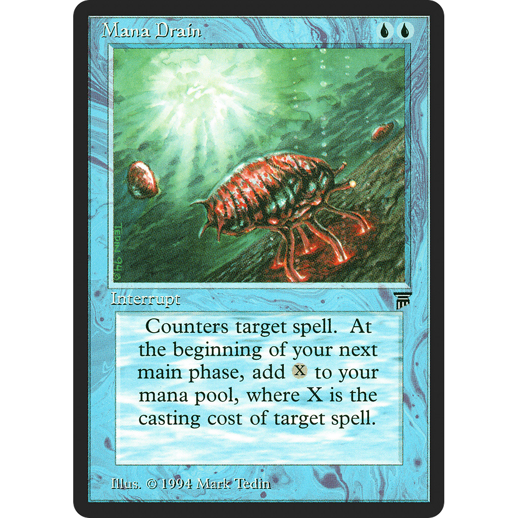 MTG Singles - Mana Drain - Legends -