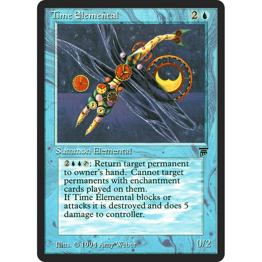 MTG Singles - Time Elemental - Legends - Regular