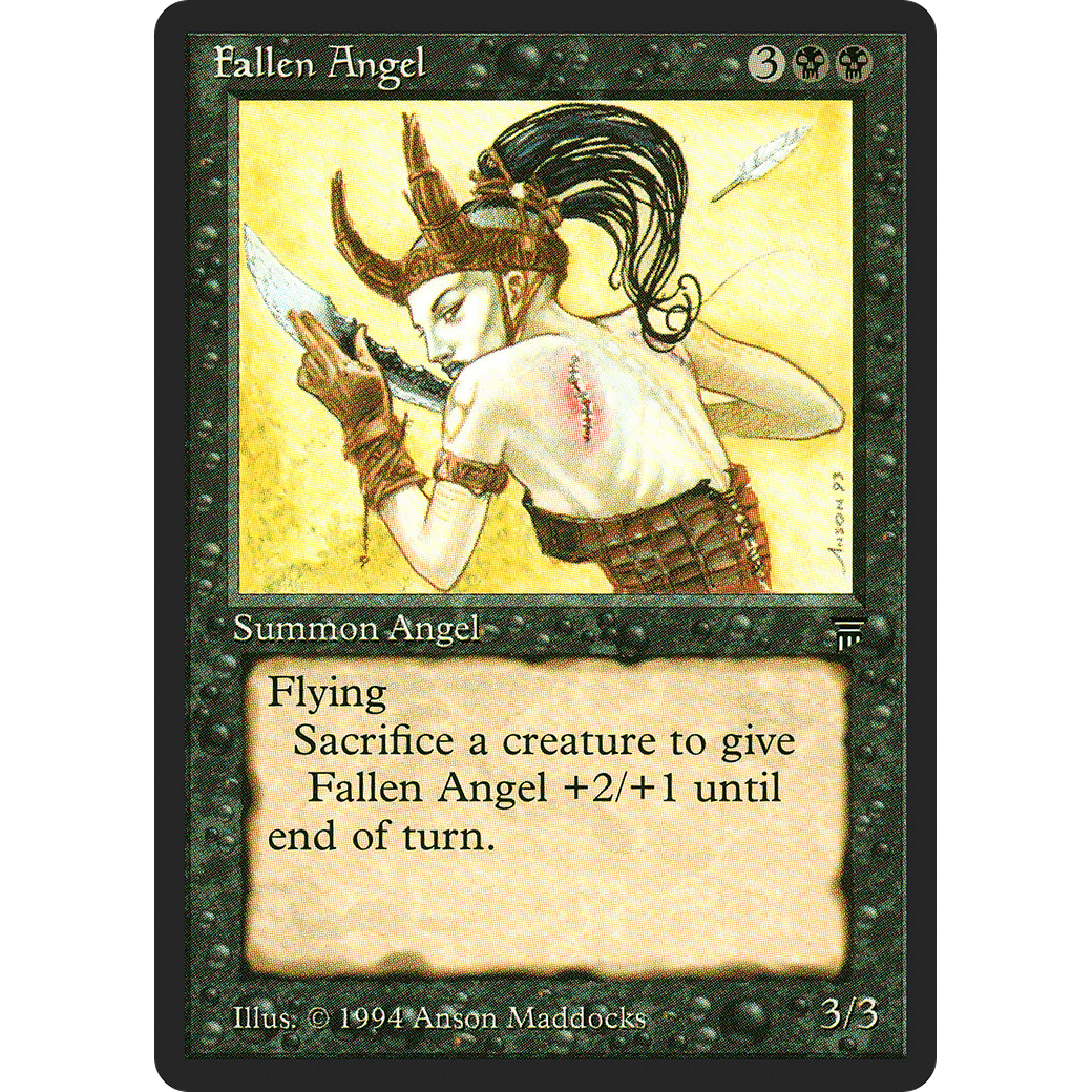 MTG Singles - Fallen Angel - Legends - Regular
