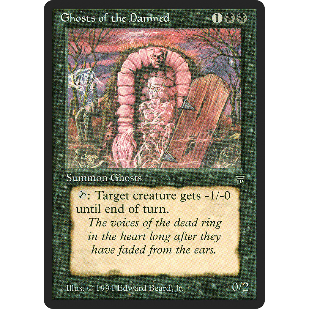 MTG Singles - Ghosts of the Damned - Legends - Regular