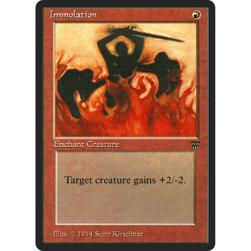 MTG Singles - Immolation - Legends - Regular