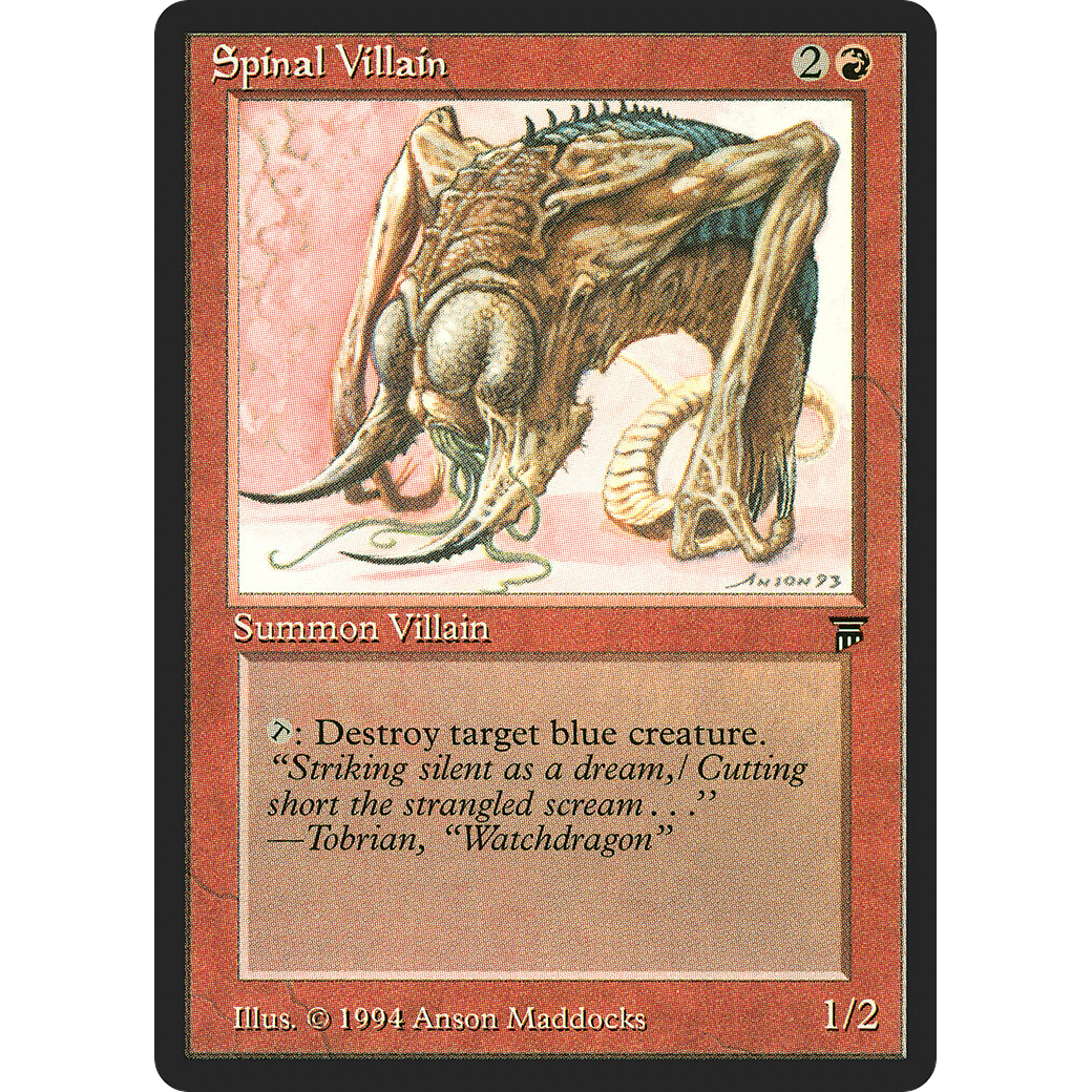 MTG Singles - Spinal Villain - Legends - Regular