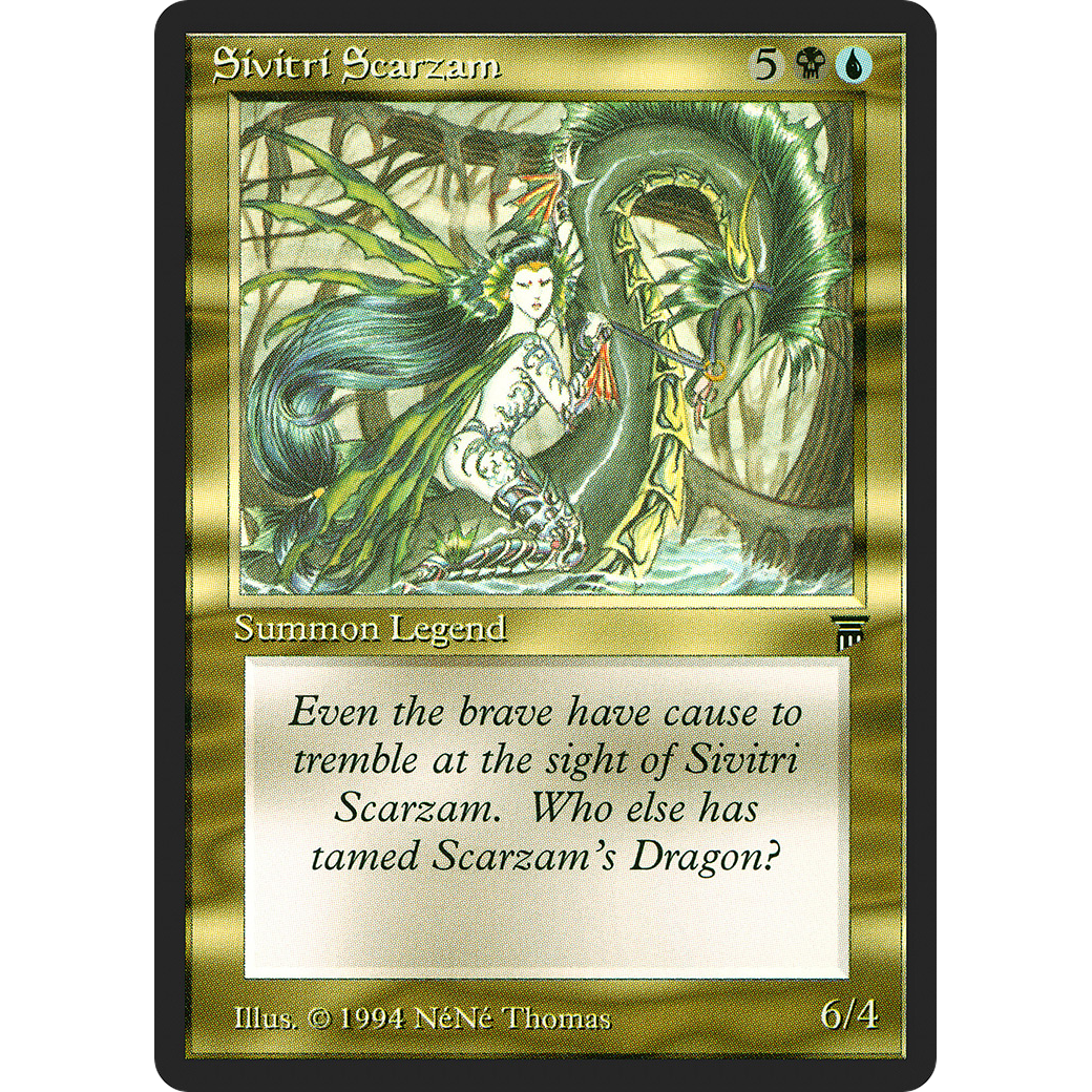 MTG Singles - Sivitri Scarzam - Legends - Regular