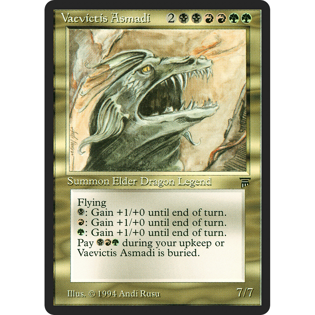 MTG Singles - Vaevictis Asmadi - Legends - Regular