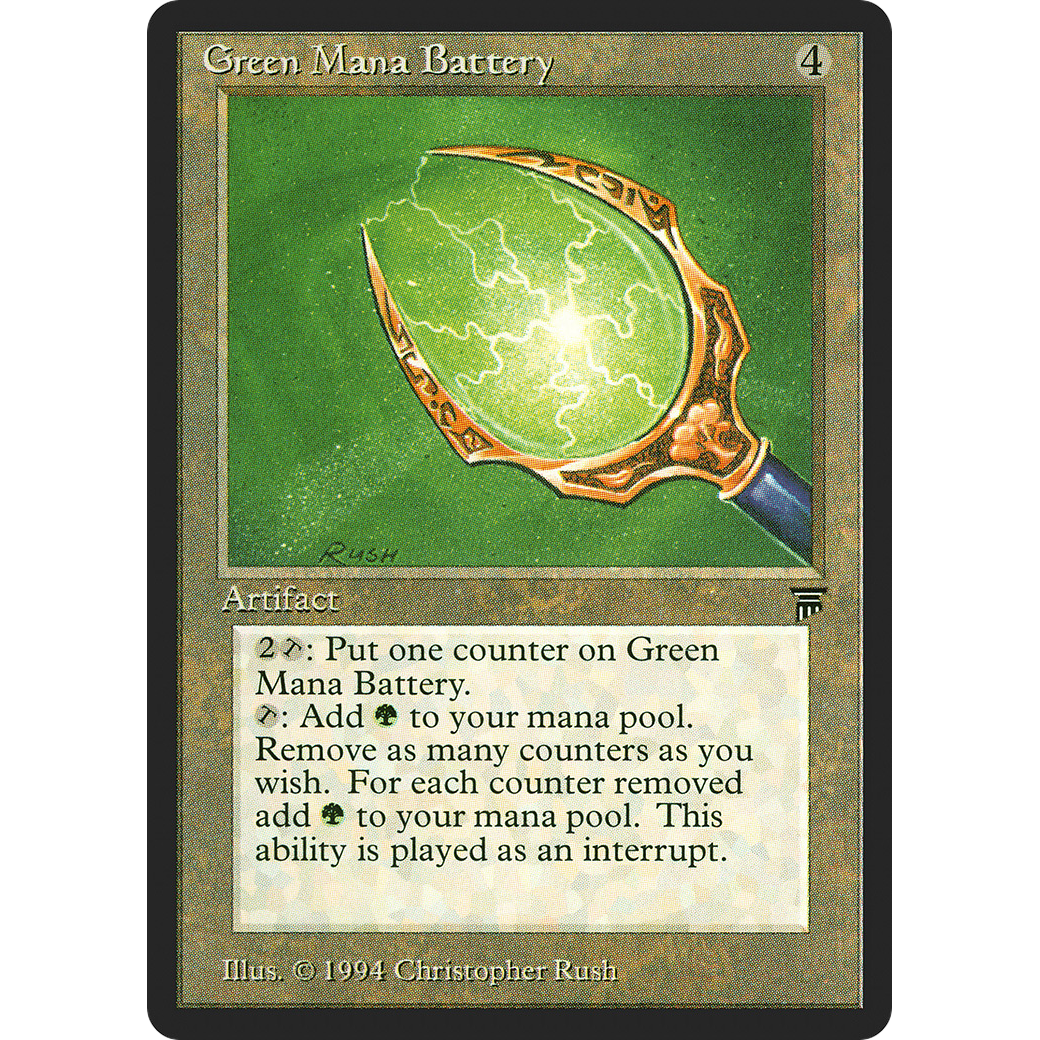MTG Singles - Green Mana Battery - Legends - Regular