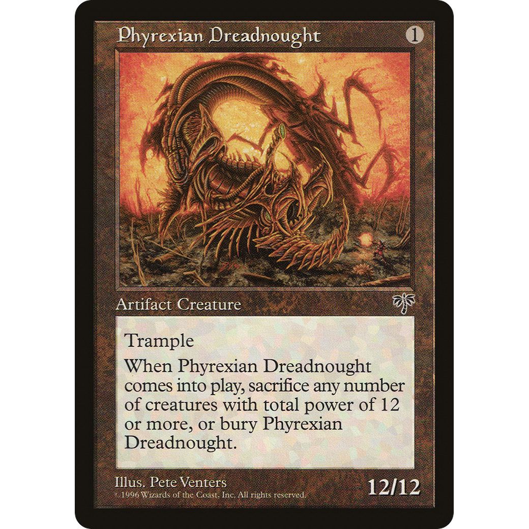 MTG Singles - Phyrexian Dreadnought - Mirage -