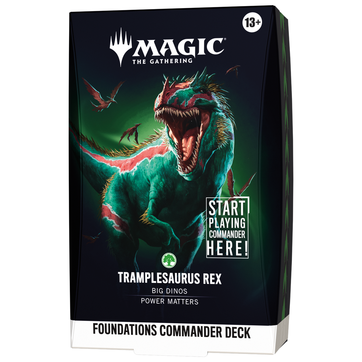 MTG Sealed Product - Commander: Foundations Commander Deck Tramplesaurus Rex -