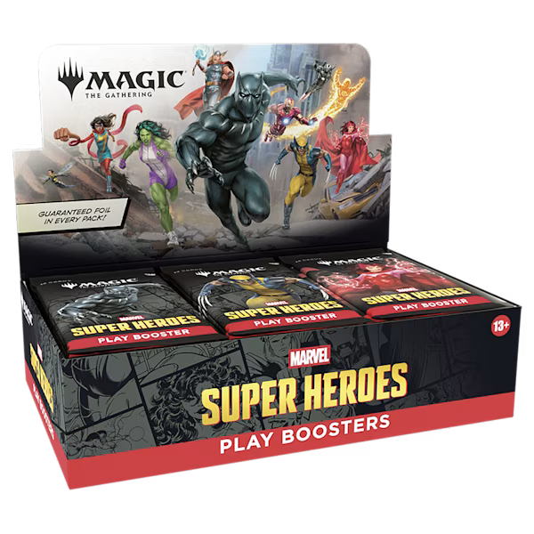 Marvel Super Heroes Play Booster Box
