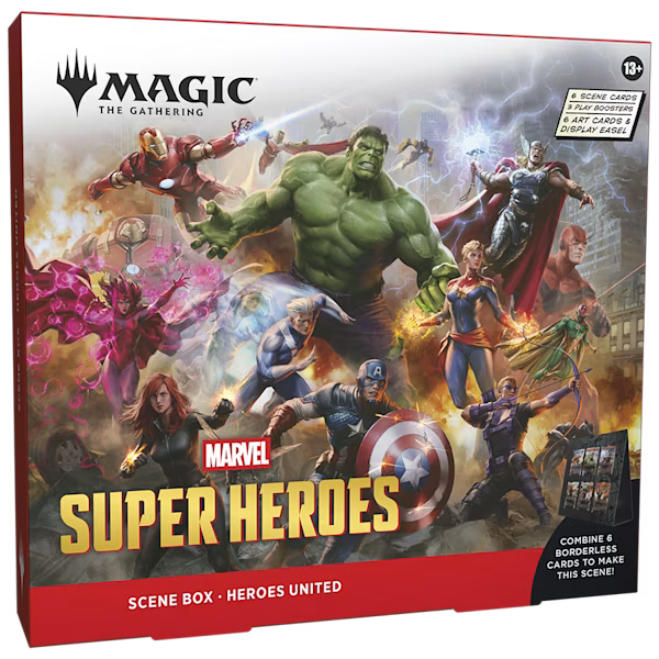 Marvel Super Heroes Scene Box Heroes United